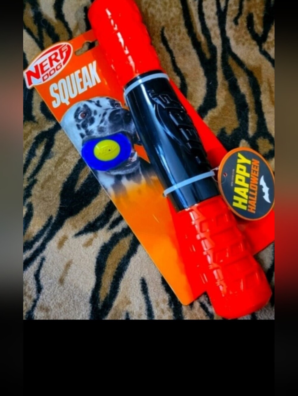 Nerf Dog Squeak Stick Toy Halloween Theme Large Ea.new